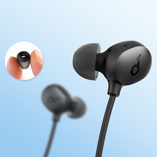 Anker Soundcore Life U2i Bluetooth 5.0 IPX5 Suya Dayanıklı Kablosuz Sporcu Kulaklığı Siyah