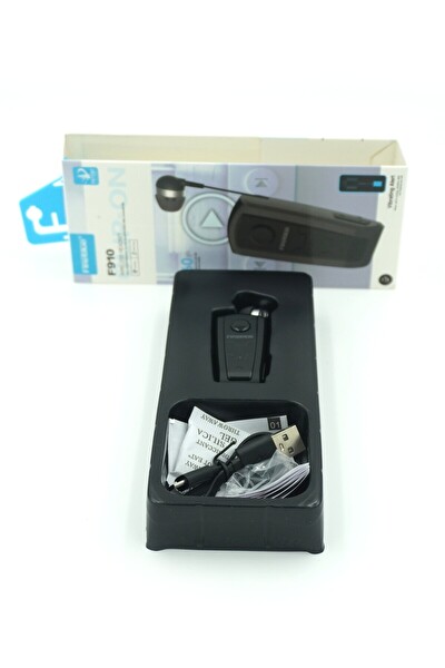 Fineblue F910 Bluetooth Makaralı Titreşimli Kulak İçi TWS Bluetooth Kulaklık - Gümüş