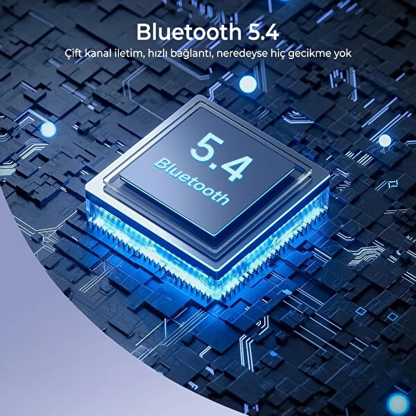 Bix OWS2 Bluetooth 5.4 Stereo Sesli IPX4 Sertifikalı Spor Koşu Fitness Ergonomik Kulak Kancalı Kablosuz Kulaklık Beyaz