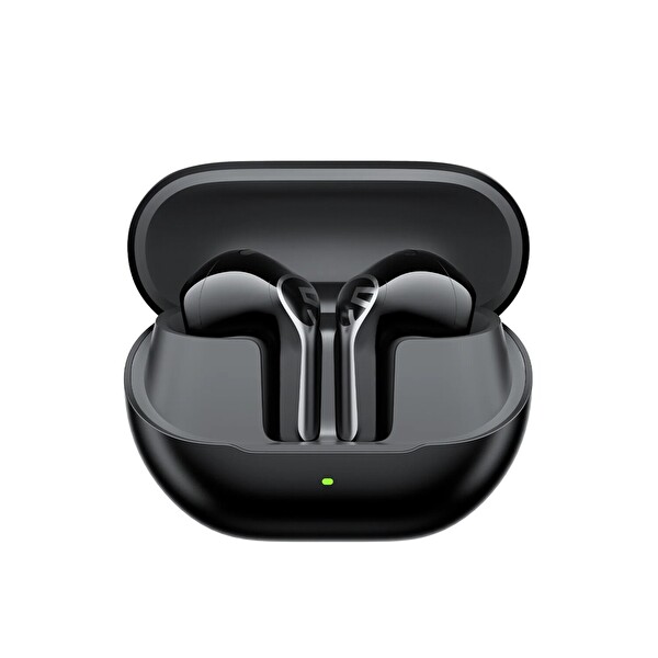 SoundPEATS Air6 HS Hi-Res LDAC ENC Gürültü Engelleme TWS Kablosuz 6.0 Kulak İçi Bluetooth Kulaklık Siyah