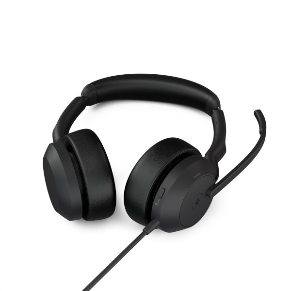 Jabra Evolve2 50 Duo USB-C/A MS Kablolu Kulak Üstü Kulaklık