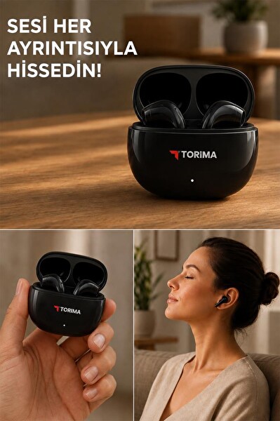 Torima G90 Kulak İçi Kablosuz Bluetooth Kulaklık Siyah
