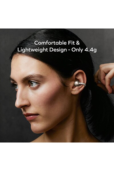 Momax Vibe Clip M.IN.D True Wireless ENC Open Ear Titanyum Bluetooth Kulaklık