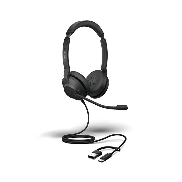 Jabra Evolve2 30 SE MS USB-C/A Stereo Kulak Üstü Kulaklık