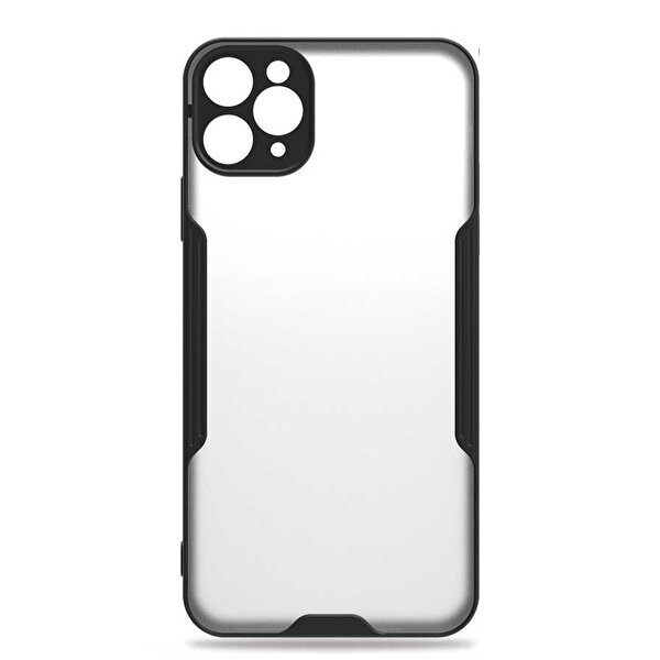 Teleplus iPhone 11 Pro Parfe Bumper Silikon Siyah Kılıf