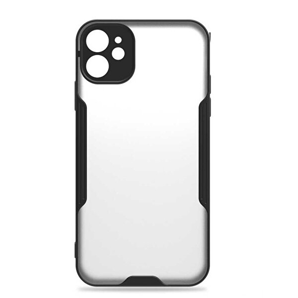 Teleplus iPhone 11 Parfe Bumper Silikon Siyah Kılıf