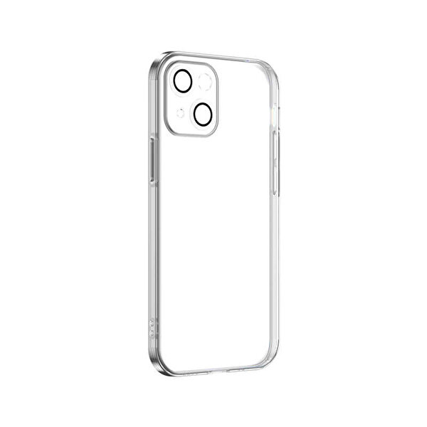 Gpack Apple Iphone 13 Mini Kılıf Krep Lens Korumalı Silikon Şeffaf Renksiz