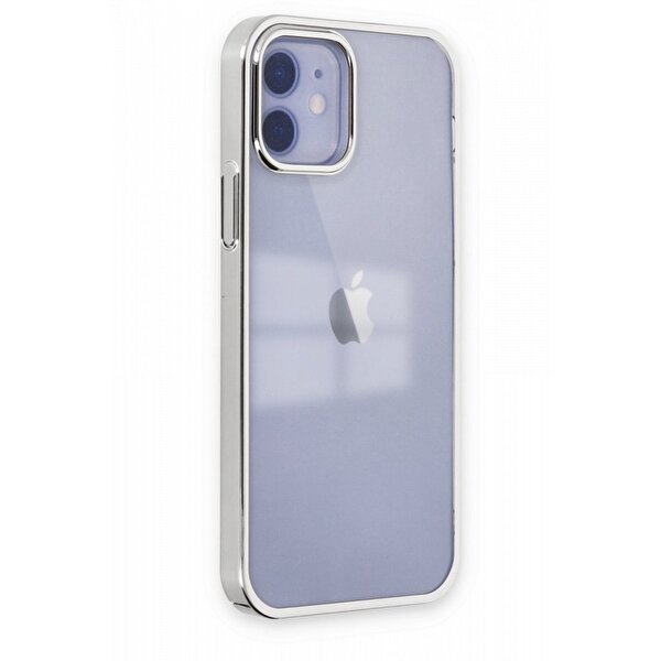 Teleplus Apple iPhone 11 Element Sert Kapak Silikon Gümüş Kılıf