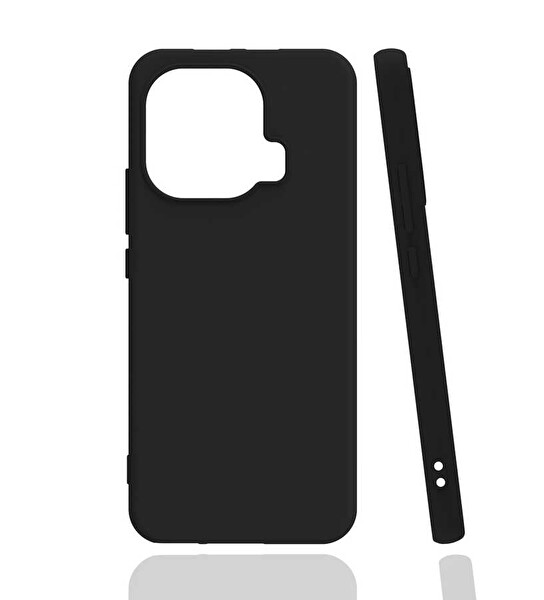 Xiaomi Mi 11 Pro Kılıf Mat Korumalı Premier Mat Silikon Siyah