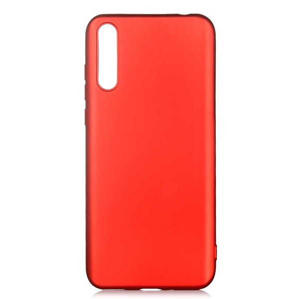 Gpack Huawei Y8p Kılıf Premier Silikon Esnek Koruma Kırmızı