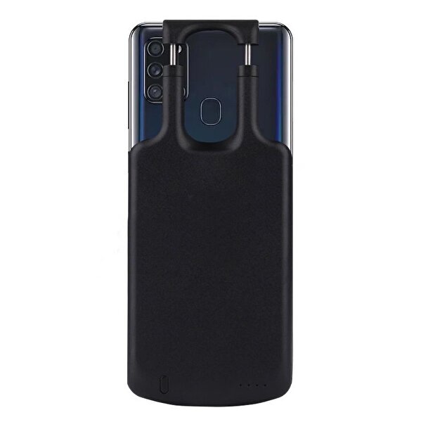 Teleplus Samsung Galaxy M31 Şarjlı 5000 Mah Siyah Kılıf