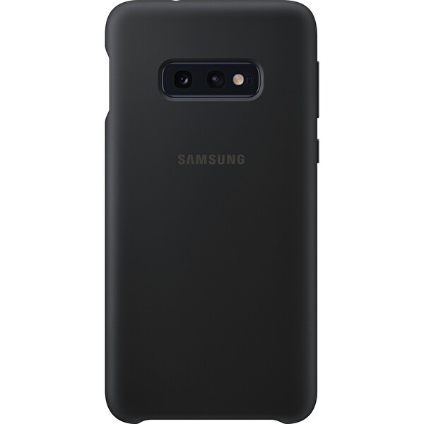 Samsung Galaxy S10e Flat Siyah Silikon Kılıf