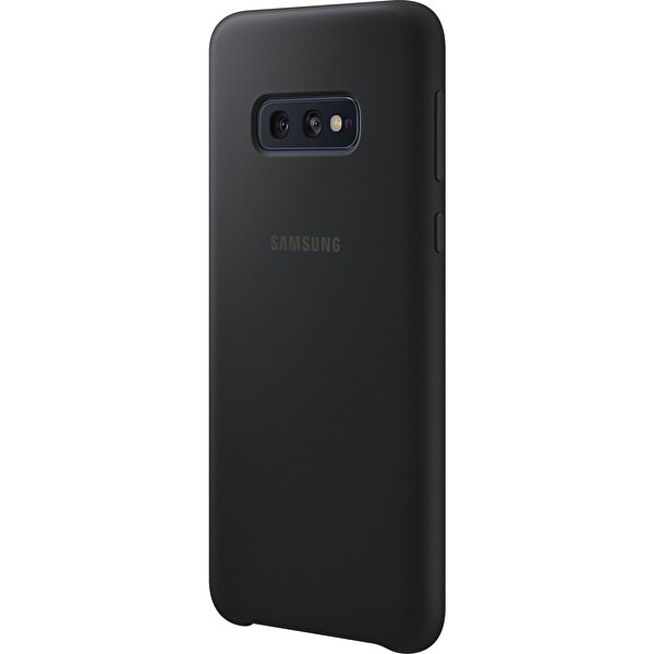 Samsung Galaxy S10e Flat Siyah Silikon Kılıf