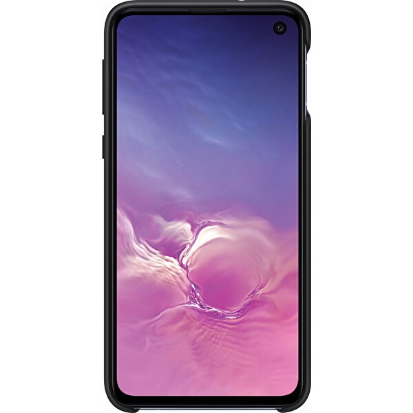 Samsung Galaxy S10e Flat Siyah Silikon Kılıf