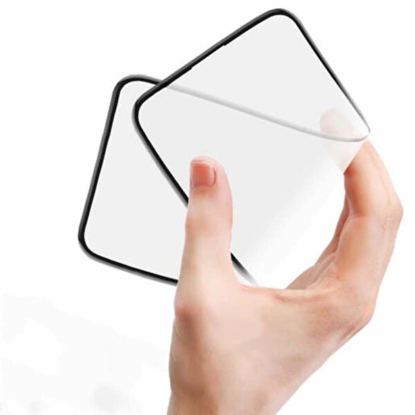 Smcase Huawei Nova 9 Kılıf Lüks Tpu Silikon Şeffaf + Tam Kapatan Pet Ekran Koruyucu