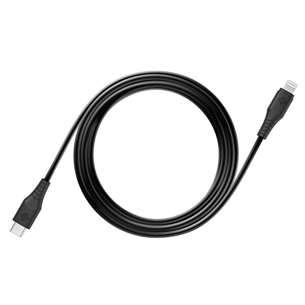 Novoo Type-C iPhone Lightning Hızlı Siyah Şarj Kablosu