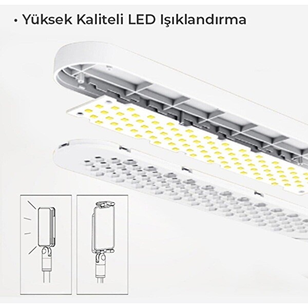 Bix Saiji Sunflower III Led Aydınlatmalı 100 CM Esnek Telefon Tutucu
