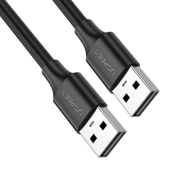 Ugreen USB To USB 50 CM Siyah Data Ve Şarj Kablosu