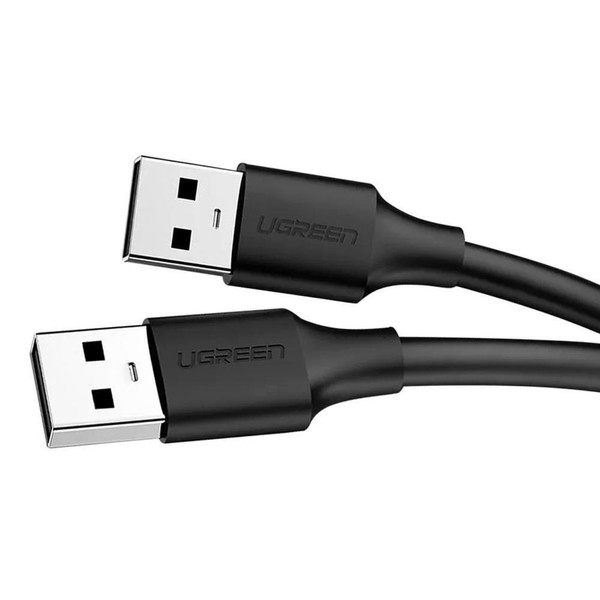 Ugreen USB To USB 50 CM Siyah Data Ve Şarj Kablosu
