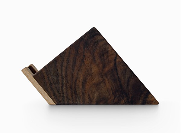 WOODSAKA Ceviz ve Akça Blok Telefon Tutucu