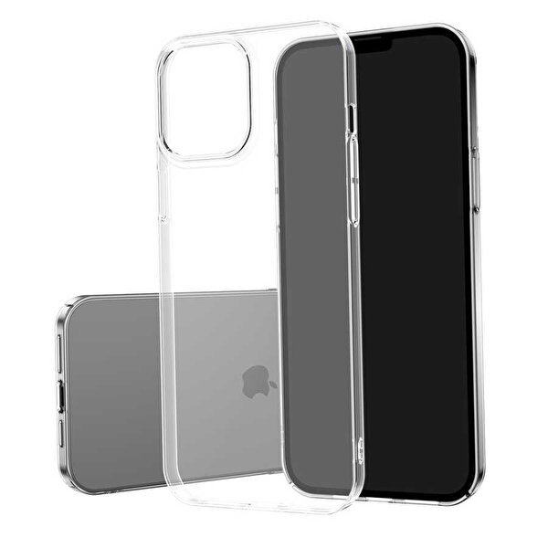 Gpack Apple iPhone 14 Plus Sert Pc Kapak Şeffaf Kristal Kılıf