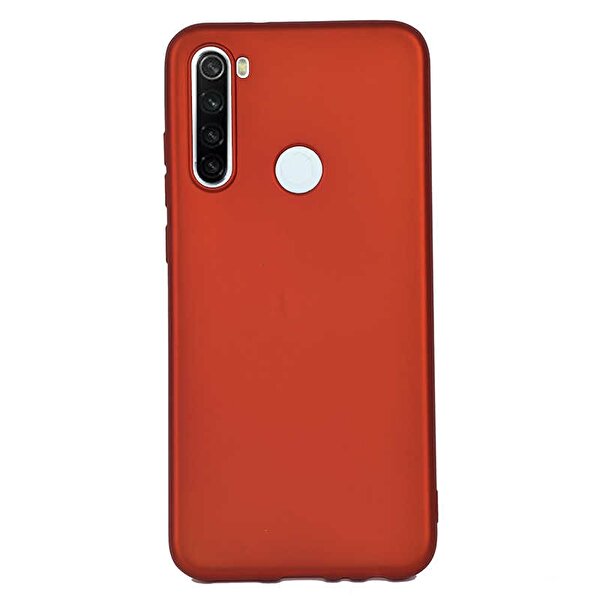 Gpack Xiaomi Redmi Note 8t Premier Silikon Esnek Koruma Kırmızı Kılıf