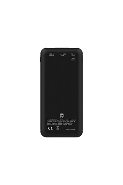 Philips DLP1810NB/62 Ultra Compact 10000 mAh Çift USB Çıkışı Taşınabilir Şarj Cihazı
