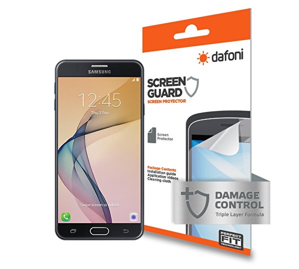Dafoni  Samsung Galaxy J7 Prime / J7 Prime 2 Darbe Emici Full Ekran Koruyucu Film
