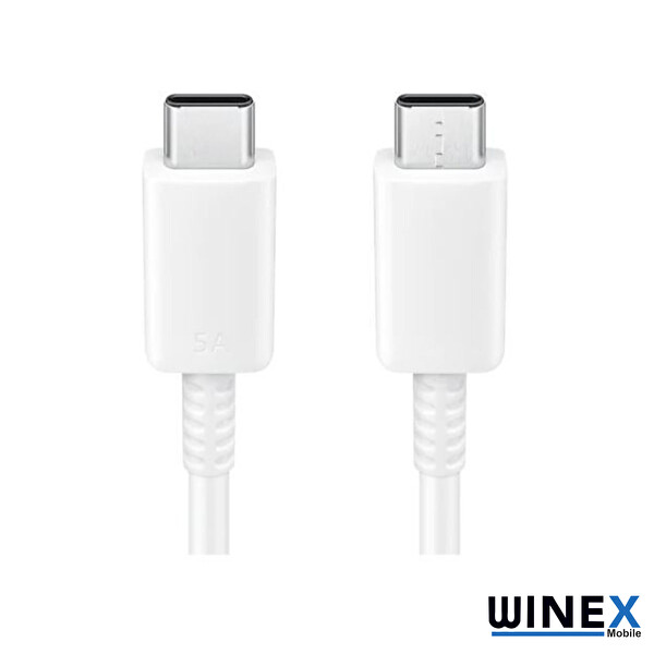 Winex DG977 Type-C To Type-C 1 M Beyaz Data ve Şarj Kablosu