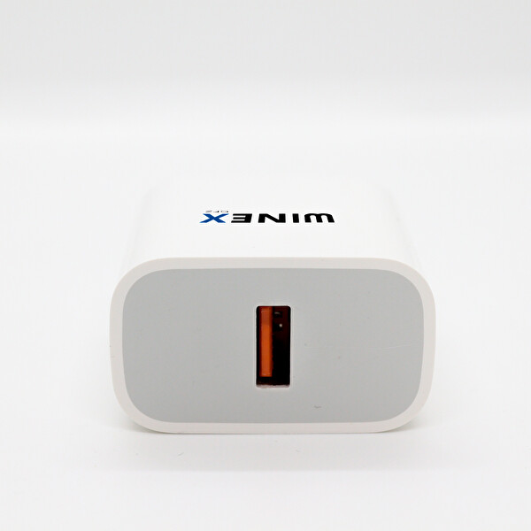 Winex Usb-A To Lightning 18W Quick Charger 3.0 Ultra Hızlı Kablolu Şarj Aleti