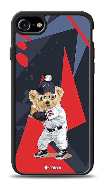 Dafoni Art iPhone 7 / 8 Baseball Bear Kılıf