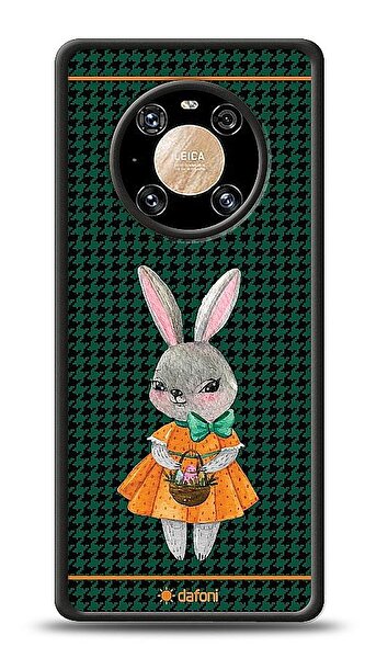 Dafoni Art Huawei Mate 40 Pro Lady Rabbit Kılıf