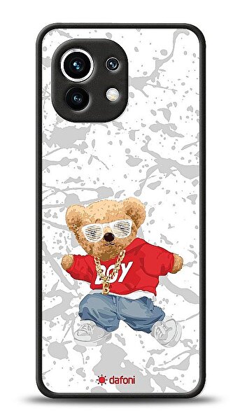 Dafoni Art Xiaomi Mi 11 Boy Bear Kılıf