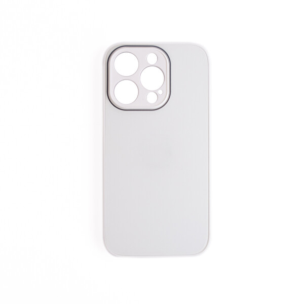 ScHitec Deluxe iPhone 12 Pro Max Mat Beyaz Kılıf