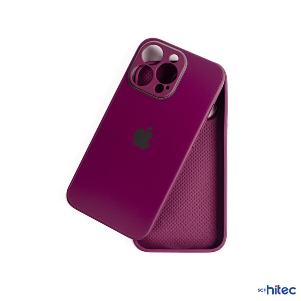 ScHitec Deluxe iPhone 12 Pro Mat Mor Kılıf