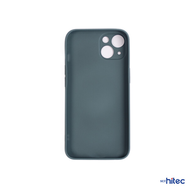 ScHitec Deluxe iPhone 13 Mat Yeşil Kılıf