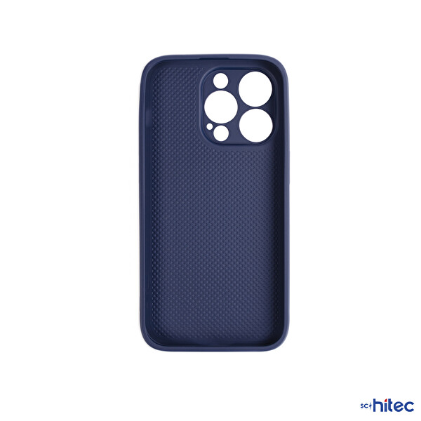 ScHitec Deluxe iPhone 12 Pro Max Mat Lacivert Kılıf 2
