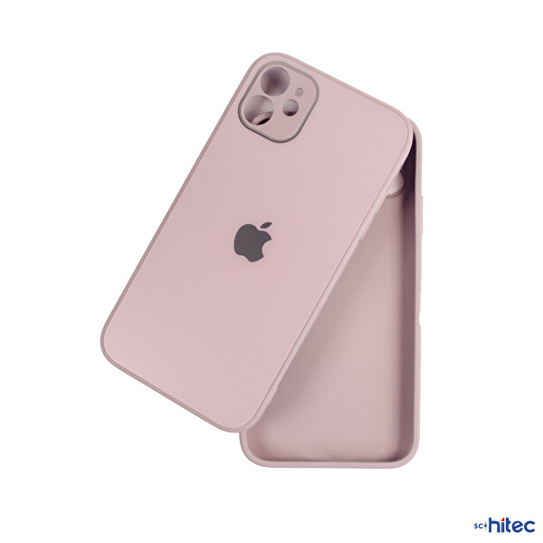 ScHitec Deluxe iPhone 12 Mat Lila Kılıf