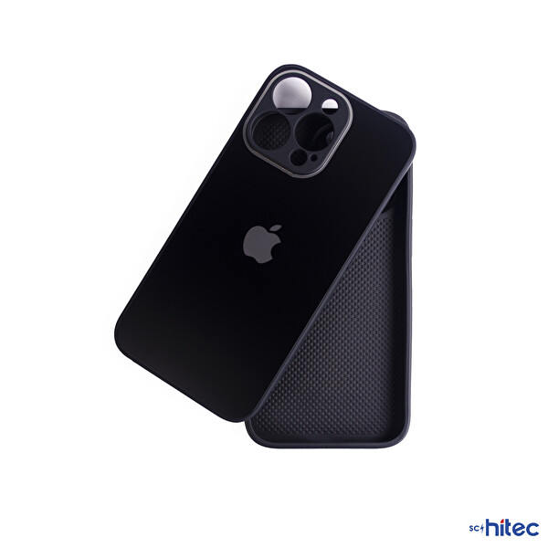 ScHitec Deluxe iPhone 12 Pro Mat Siyah Kılıf