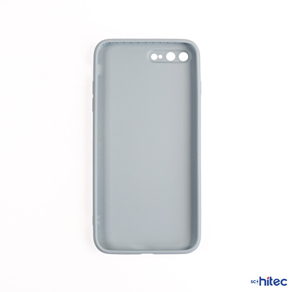 ScHitec Deluxe iPhone 7 Plus Mat Buz Mavisi Kılıf