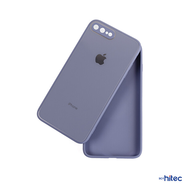 ScHitec Deluxe iPhone 7 Plus Mat Mavi Kılıf