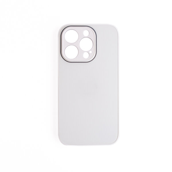 ScHitec Deluxe iPhone 14 Pro Max Mat Beyaz Kılıf