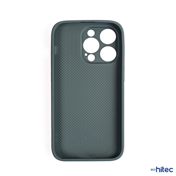 ScHitec Deluxe iPhone 13 Pro Max Mat Kılıf Yeşil