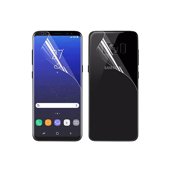 Winex Samsung Galaxy M10 Ön Arka Darbe Emici HD Kaplama Ekran Koruyucu