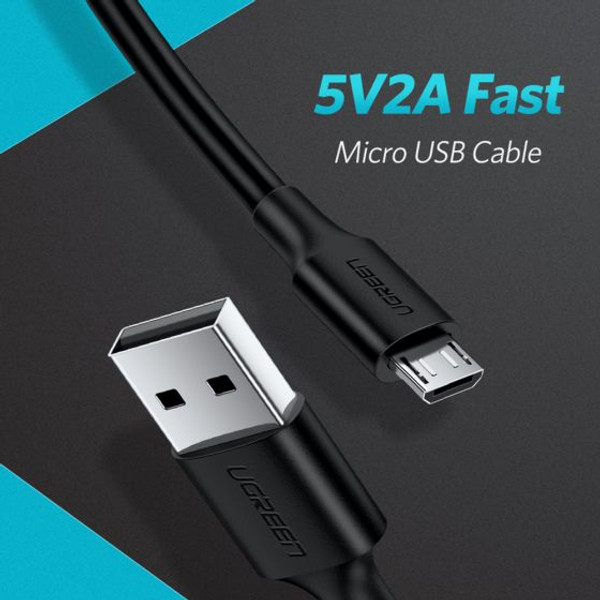 Ugreen Micro USB 1.5 M Beyaz Şarj ve Data Kablosu