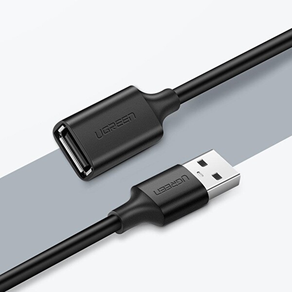 Ugreen 1.5 M Siyah USB Uzatma Kablosu