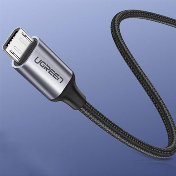 Ugreen Premium Micro 1 M Siyah USB Şarj ve Data Kablosu