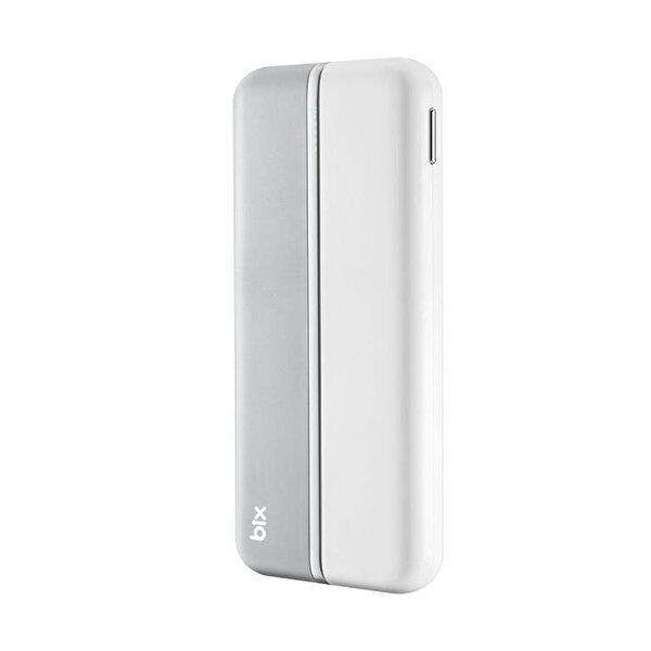 Bix iData Air 10000 mAh 64 GB Hafızalı Çift Çıkışlı Beyaz Powerbank