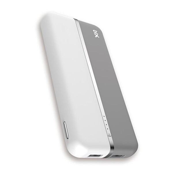 Bix iData Air 10000 mAh 64 GB Hafızalı Çift Çıkışlı Beyaz Powerbank