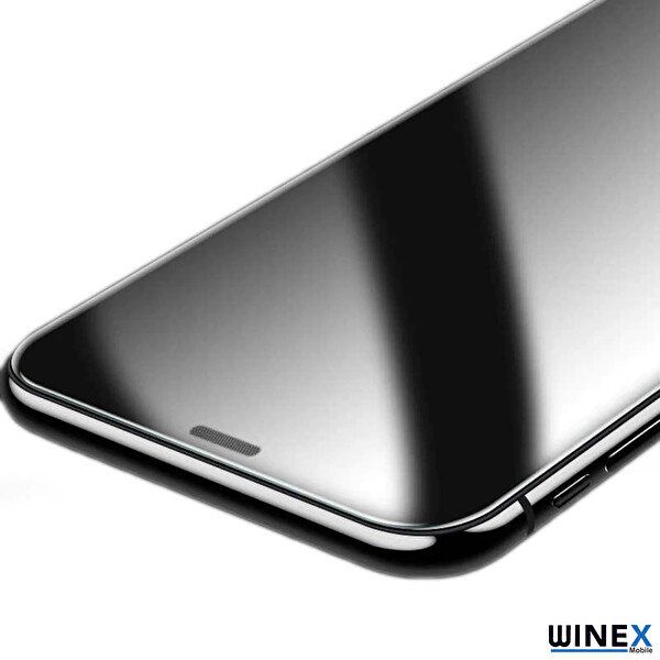 Winex iPhone 14 Pro Max Ön-Arka 360 Fullbody Mat Darbe Emici HD Koruyucu Kaplama